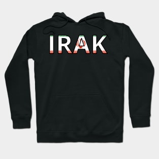 Drapeau Irak Hoodie